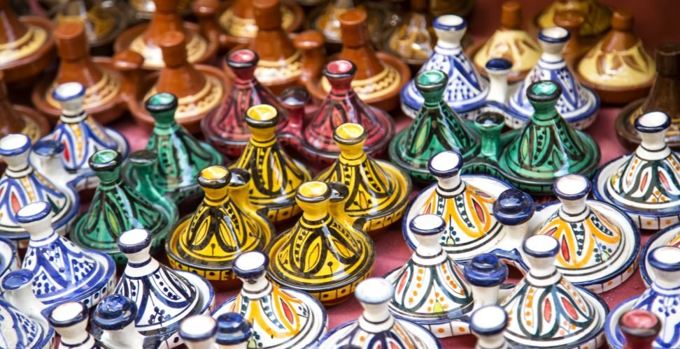 Tajine on the market
